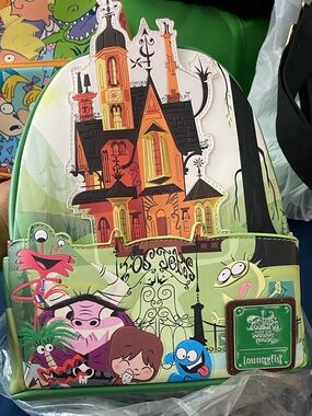 Loungefly Green Foster's Home for Imaginary Friends Mini Backpack